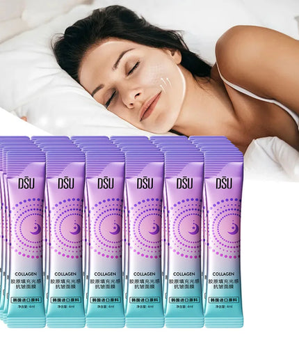 30pcs Anti Wrinkle Sleeping Facial Masks Moisturizing Firming Collagen