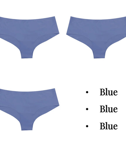 Experience Ultimate Comfort with the 3-Piece Silk Panties Set!&nbsp;