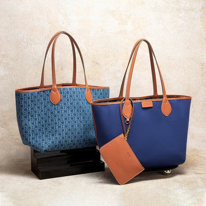 CHCH Women’s Double‑Faced Large Tote Bag