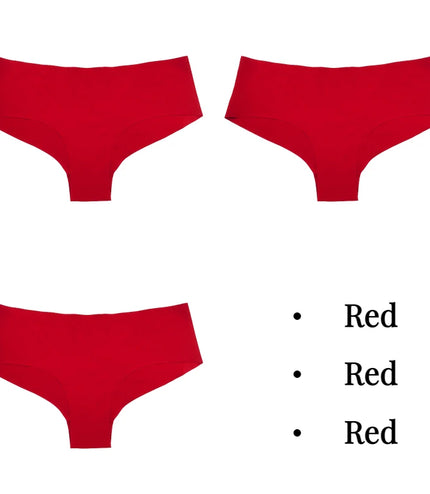 Experience Ultimate Comfort with the 3-Piece Silk Panties Set!&nbsp;