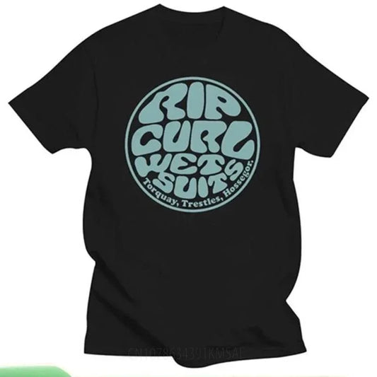 Men's Fashionable Curly Hair Clothing Wetty Land T-Shirt