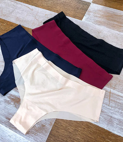 Experience Ultimate Comfort with the 3-Piece Silk Panties Set!&nbsp;