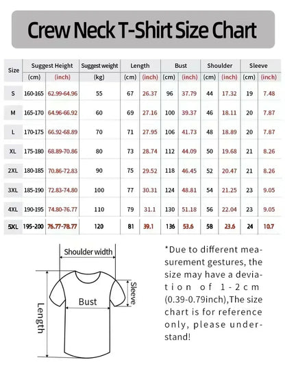 T-shirt Outdoor Men Women Top Casual Fashion Street Wear