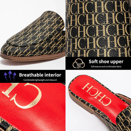 Luxury‑Inspired Pointed Flat Slippers