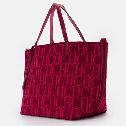 CH Women’s Letter-Print Large-Capacity Tote
