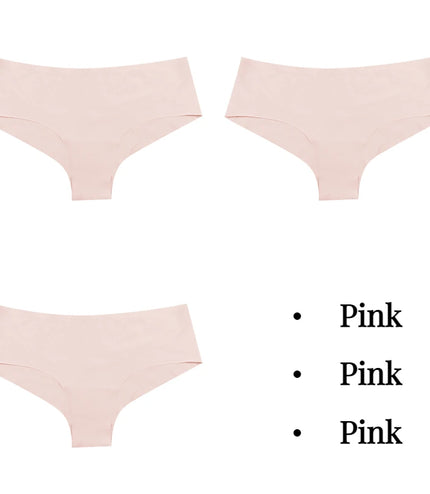 Experience Ultimate Comfort with the 3-Piece Silk Panties Set!&nbsp;