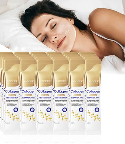 30pcs SADOER Collagen Sleeping Facial Masks Face skincare Moisturizing