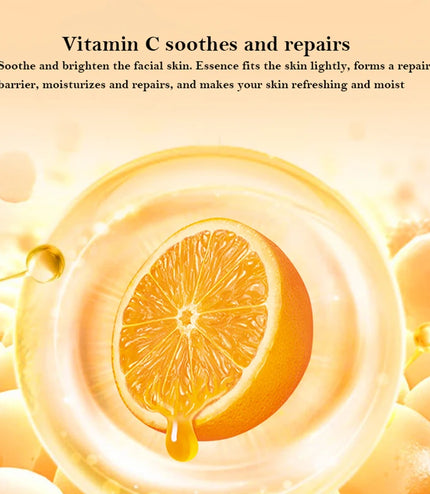 30pcs Vitamin C Sleeping Masks Beauty Face Moisturizing Skin