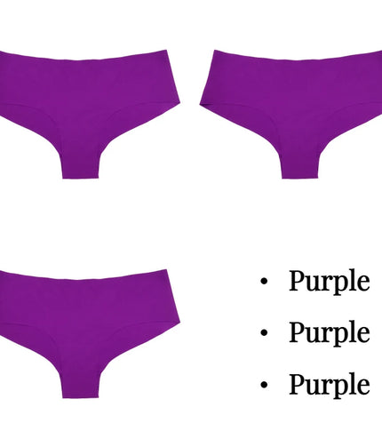 Experience Ultimate Comfort with the 3-Piece Silk Panties Set!&nbsp;