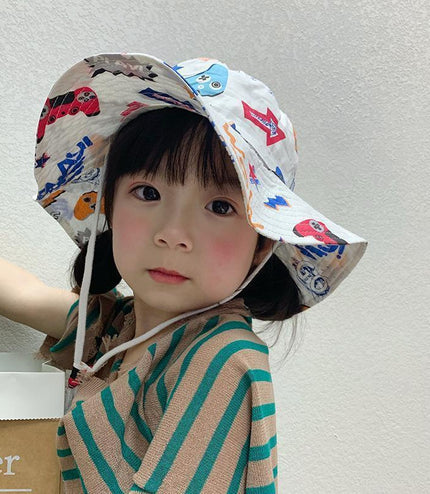 Children's Cotton Summer Sun Protection Hat