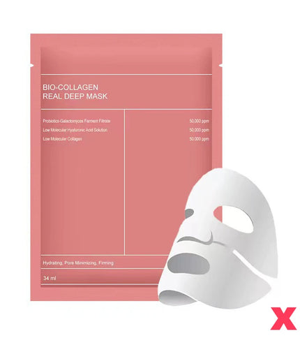 Bio-Collagen Face Mask – Deep Moisturizing &amp; Overnight Skin Renewal