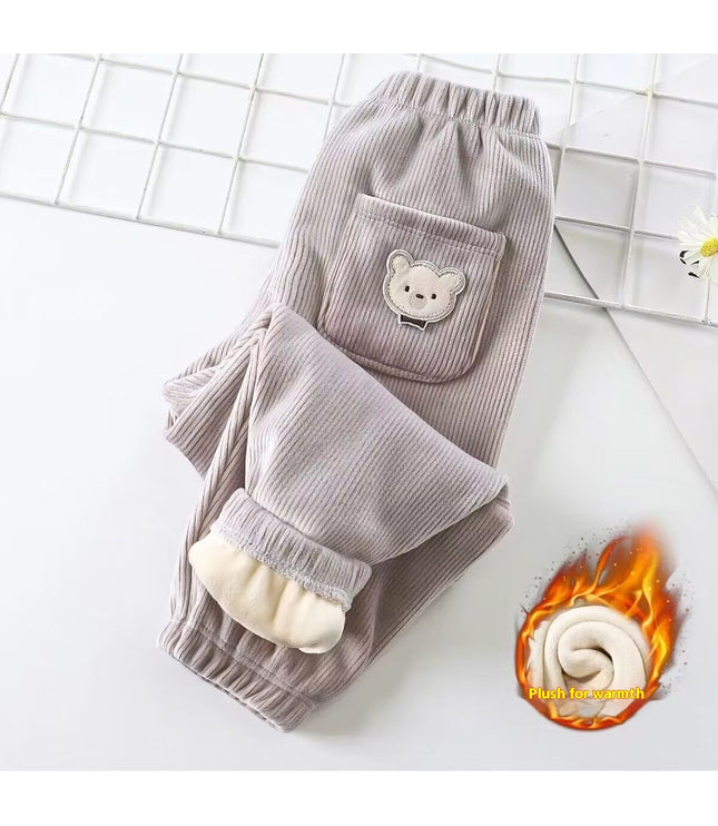 Fashion Corduroy Casual Pants Boys And Girls