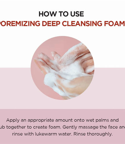 Madagascar Centella Poremizing Deep Cleansing Foam  125ml, Remove Pore-Clogging Debris