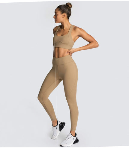 Pure Color Yoga Wear Sports Suit