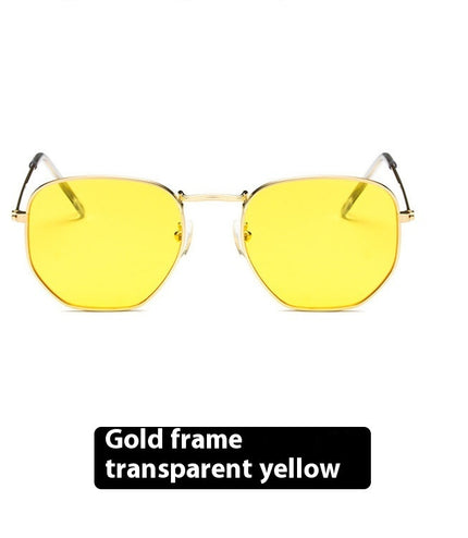 women's Hexagonal Sunglasses