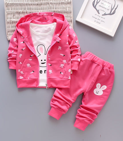 Children's Hoodie Casual Pants Suit