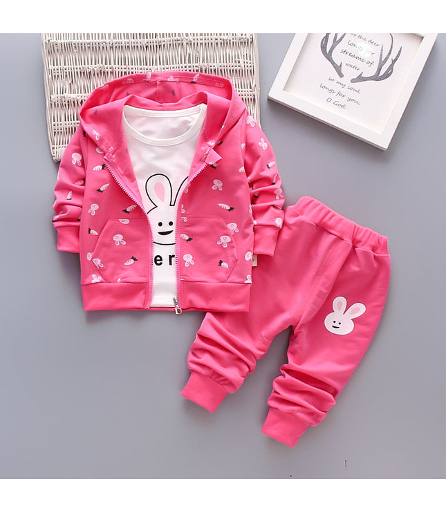 Children's Hoodie Casual Pants Suit