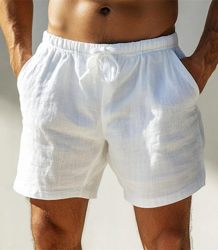 Pure Cotton Casual Solid Color Breathable Outdoor Short Shorts