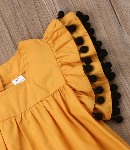 Children Newborn Clothing Sleeveless Kids Girls Dress