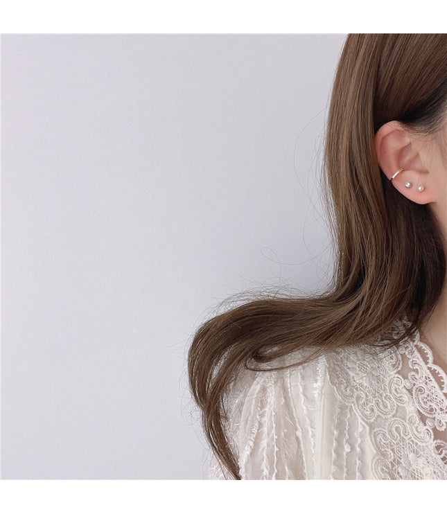 Pearl Retro French Simple Elegant Earrings