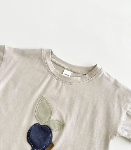 Summer Children's Fruit Patch T-shirt Shorts Set