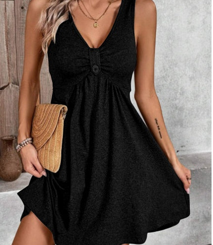 Summer Fashion Casual Short Sleeve Dress For Women