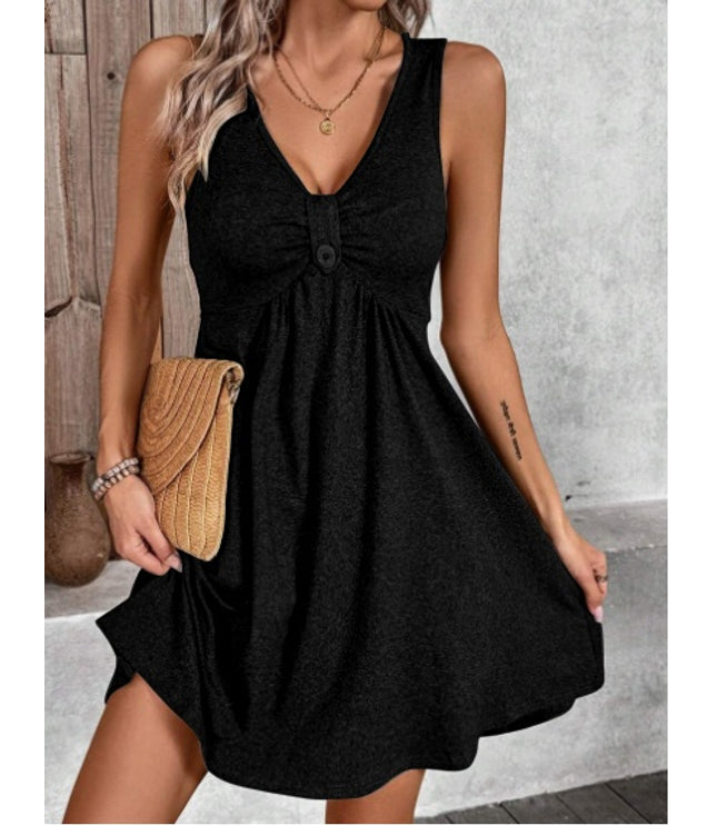 Summer Fashion Casual Short Sleeve Dress For Women