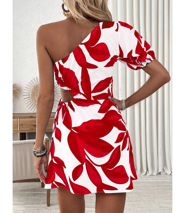 Puff Sleeve Dress For Summer Vacation For New Year Clothes Vacation Beach Outfits Women