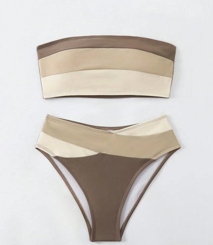 Women's Two-piece Casual Swimsuit P269 Decor