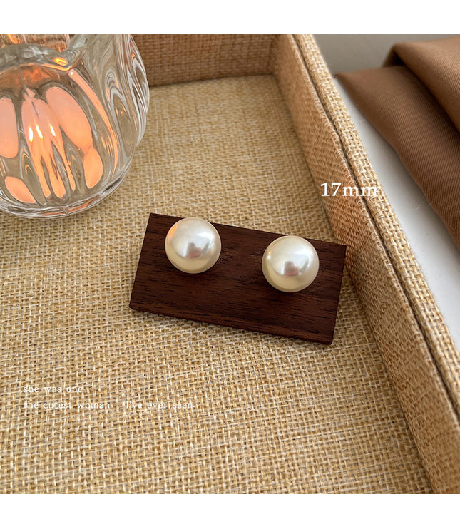 Pearl Retro French Simple Elegant Earrings