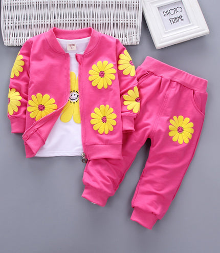 Children's Hoodie Casual Pants Suit