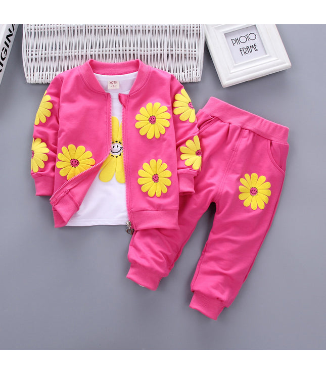 Children's Hoodie Casual Pants Suit