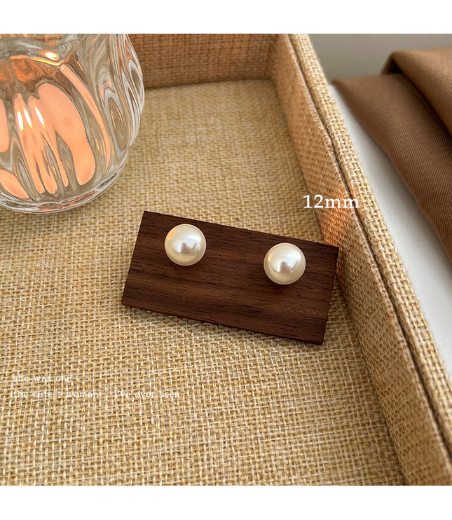 Pearl Retro French Simple Elegant Earrings