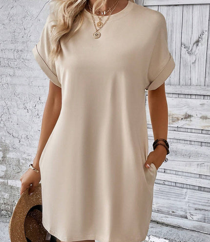 Solid Color Dress For Women