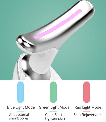 EMS Thermal Neck Lifting And Tighten Massager Electric Microcurrent Wrinkle Remover
