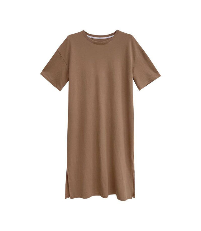 Plus Size Short Sleeve Casual Dress Women