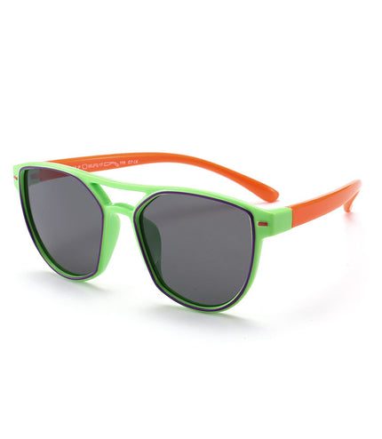 Silicone Material Fashion Trend Children's Sunglasses