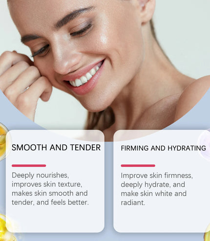 EELHOE Bio Collagen Face Mask Peel off Moisturizing Facial Nicotinamide Smooth Face Skin Deep Cleansing Blackhead Peel off Mask