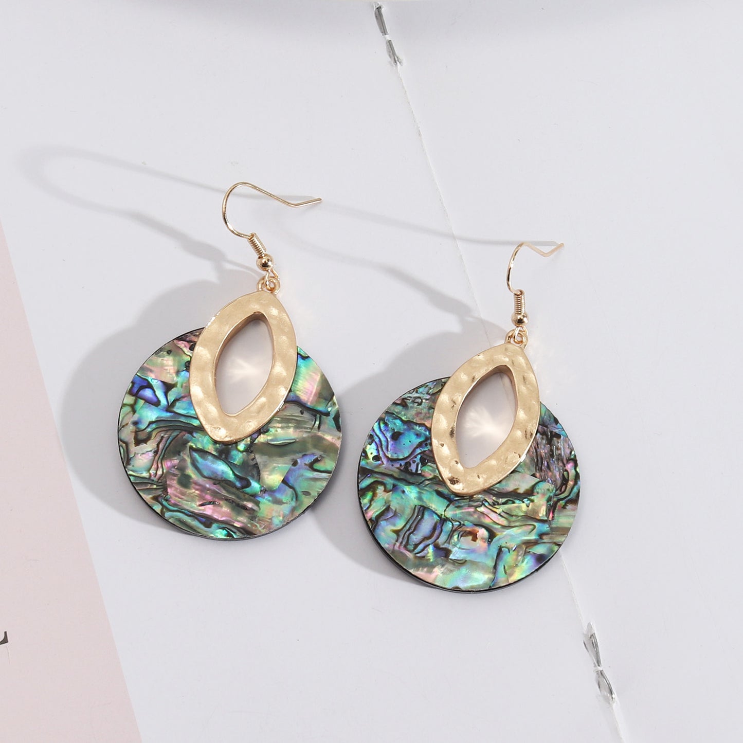 Personalized Retro Abalone Shell Exquisite Earrings