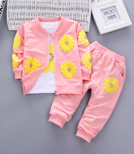 Children's Hoodie Casual Pants Suit