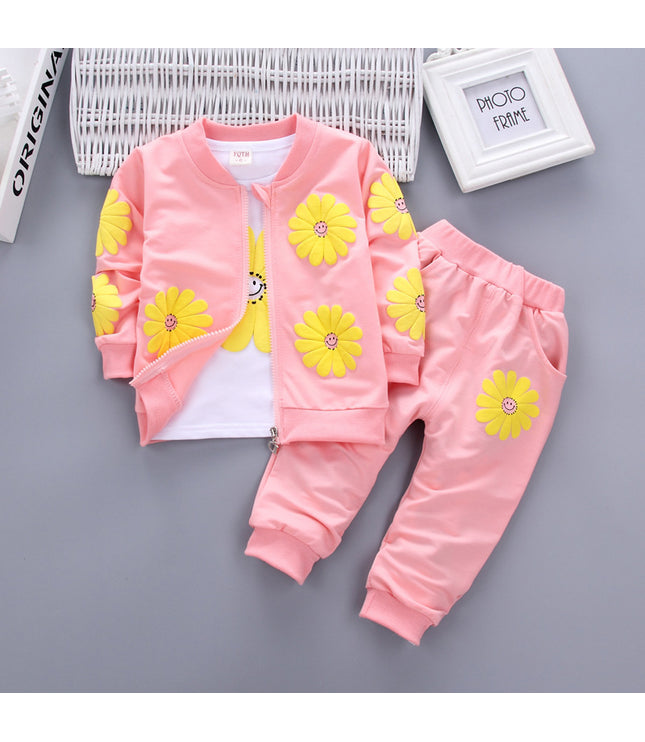 Children's Hoodie Casual Pants Suit