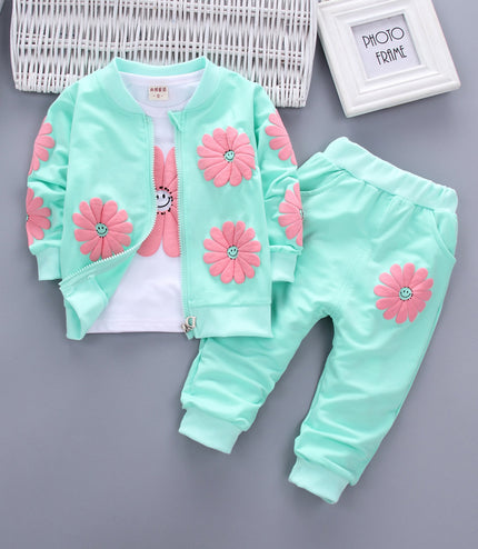 Children's Hoodie Casual Pants Suit