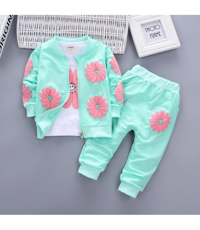 Children's Hoodie Casual Pants Suit