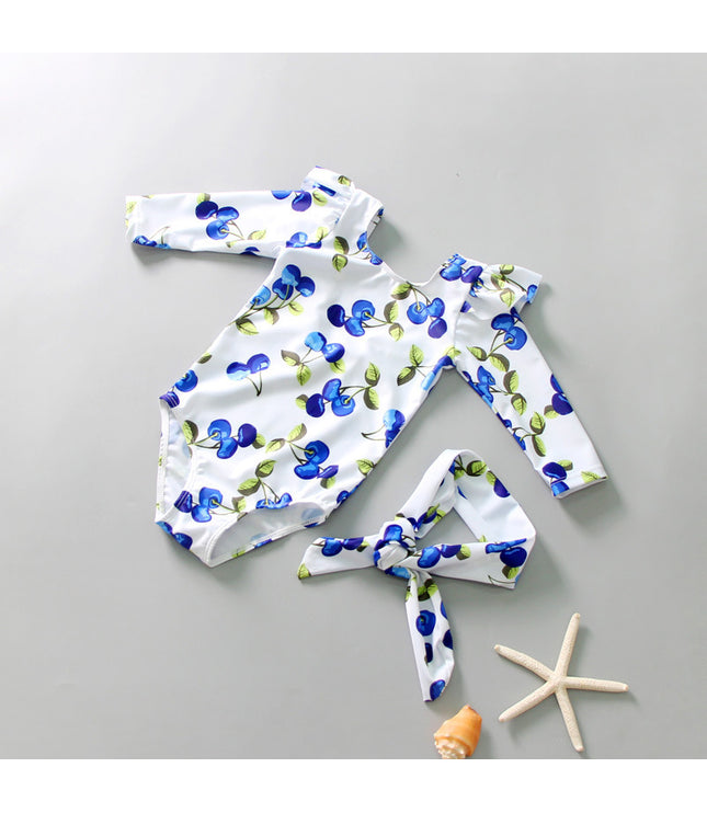 Girls Swimsuit Hot Spring Children Baby Swimsuit Women