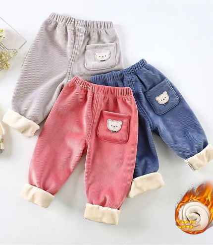 Fashion Corduroy Casual Pants Boys And Girls