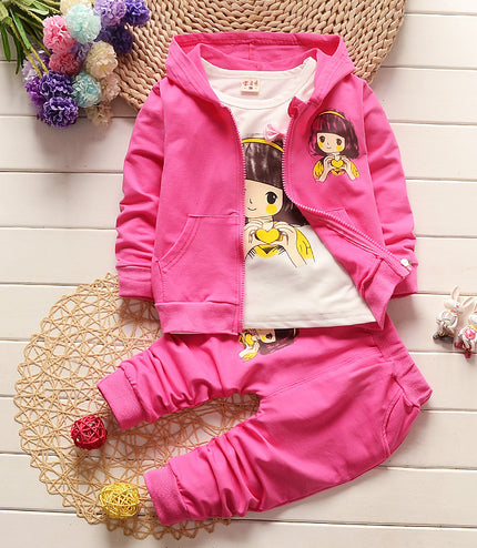 Children's Hoodie Casual Pants Suit