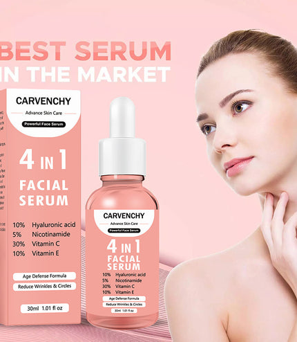 Advence Skin Care 4 In 1 FACIAL SERUM