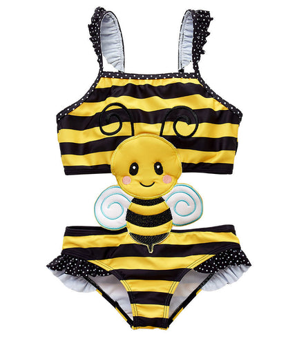 Baby Girls Swimwear Watermelon Swimsuit Swimming Beach Bathing Bikini Cute Summer One-piece Swimming Costume