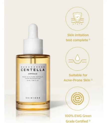 100mlSkin1004 Madagascar Centella Asiatica   Moisturizing Brightening Face Essence Skin Care Shrink Pore Korean Cosmetics