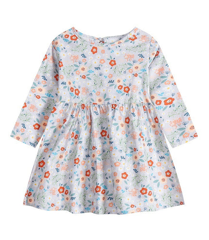 Style Floral Princess Dress Children's Clothing